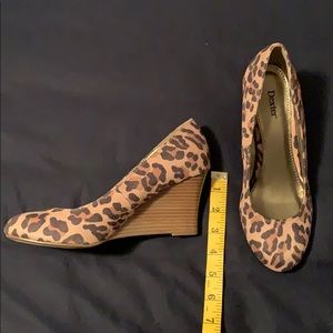 Leopard Print Wedges